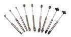 Chrome plated Industrial Gas Springs with clevis end fitting and elastic sealing