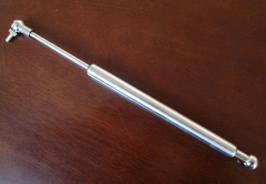 No noise black zinc plated Stainless Steel Gas Springs with metal eye end fitting